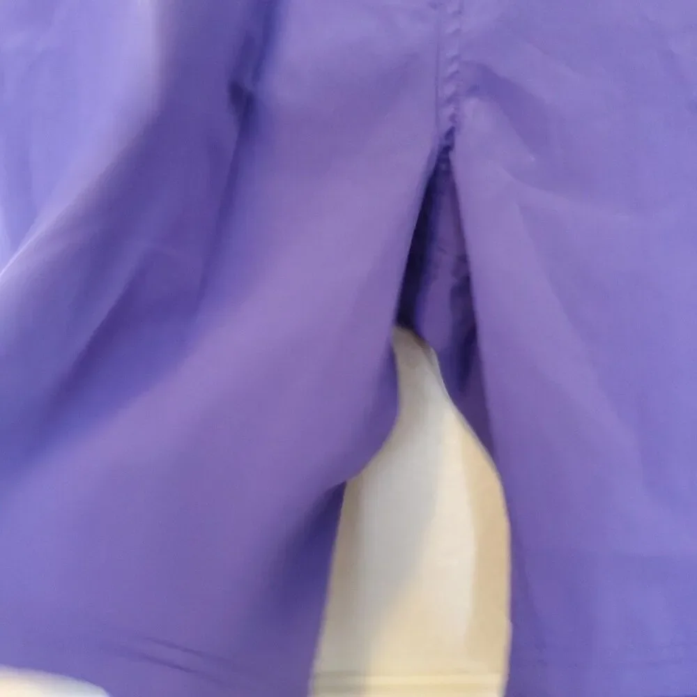 Teal Cove Mens Purple Board Shorts Swim Trunks Sz 42 Stretch Quick Dry RN124917